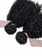 Natural Black Jerry Curly Bundle Weft Hair Extensions