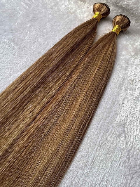 Balayage Straight Weave Bundle Weft Hair Extensions