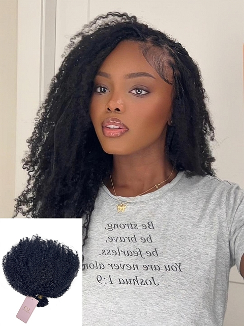 Kinky Coily Human Hair Braiding Hair