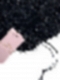 Secure-Grip Adjustable Ponytail Extension Coarse Kinky Coily Hair(4b/4c hair texture)