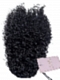 Brazilian Virgin Human Hair Kinky Curly Drawstring Ponytail (3b/3c Hair Texture)