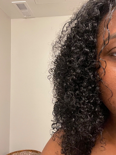 Curly Clip in Hair Extensions Clips in-Human Hair Feelings Natural Black  Medium Auburn Curly Hair Extensions for Black Women Jerry Hair Extensions
