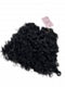 Natural Black Water Loose Curly Bundle Weft Hair Extensions (2c/3a Hair Texture)