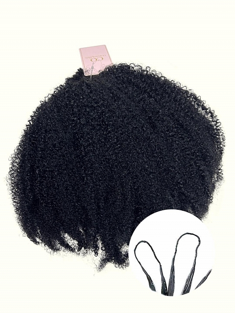 Seamless-Crochet Human Hair Water Kinky Coily(4a4b HairTexture)
