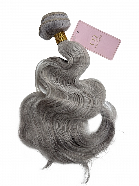 Silver Gray-Body Wave Human Hair Bundles