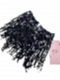 Clip-in Textured Coily Locs Extension