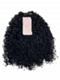 Natural Black Water Curly Bundle Weft Hair Extensions