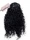 Brazilian Virgin Human Hair Kinky Curly Drawstring Ponytail (3b/3c Hair Texture)