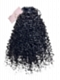 Brazilian Virgin Human Hair Drawstring Ponytail Natural Curly(3a/3b Hair Texture)