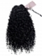 Brazilian Virgin Human Hair Kinky Curly Drawstring Ponytail (3b/3c Hair Texture)