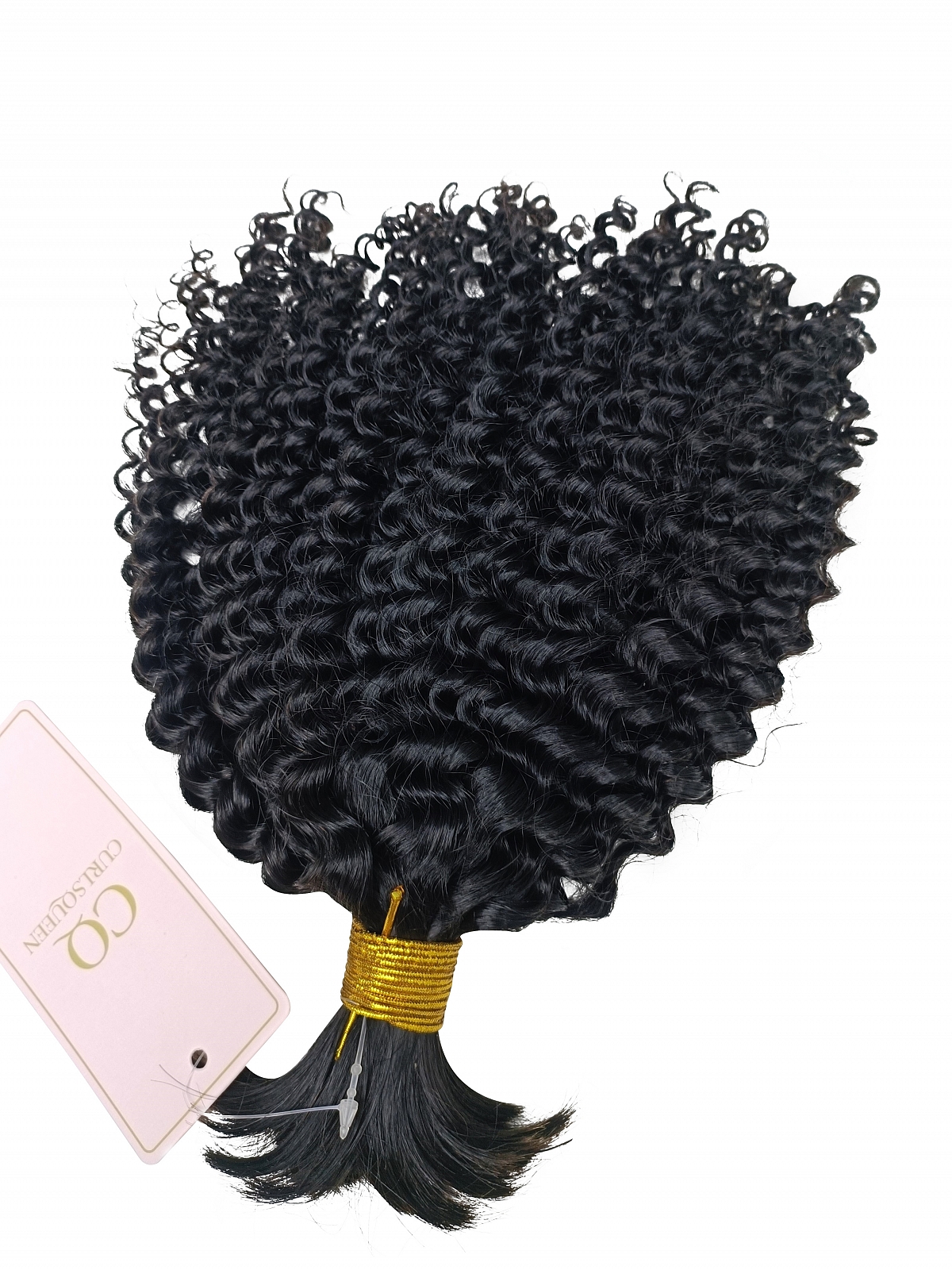 Kinky Curly Human Hair Braiding Hair - Home - CurlsQueen